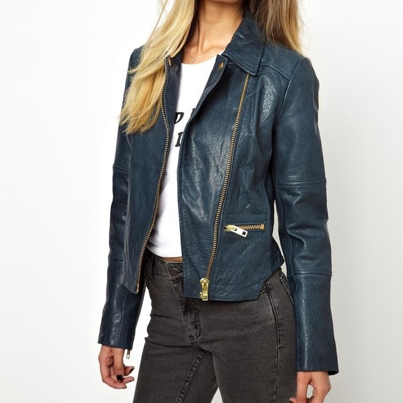 Jones New York Jackets & Blazers - leather jacket
